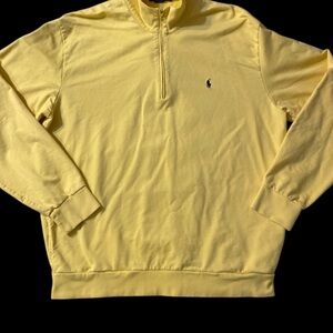 Moving Sale! Everything must go! Polo Ralph Lauren Yellow Half-Zip  Sz L